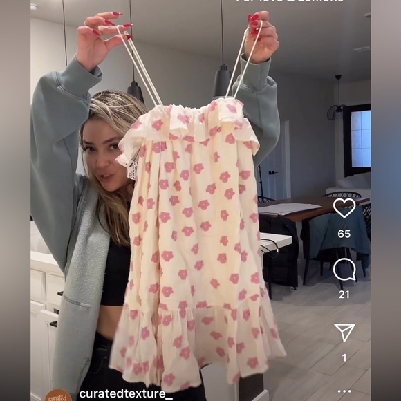 For Love & Lemons Olea Mini Dress - Floral - Picture 4 of 4